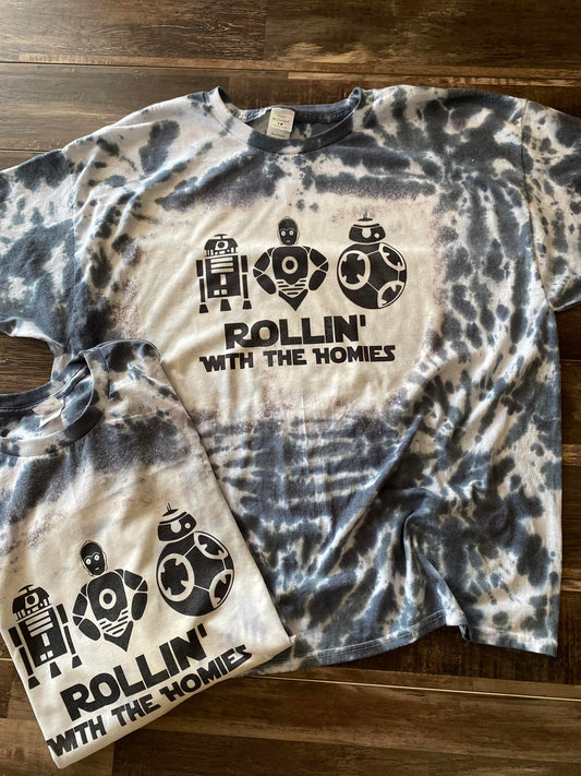 Rollin' with the homies tee