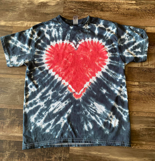 King of Hearts tie dye tee