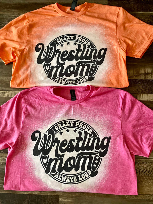 Wrestling mom tee
