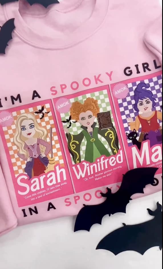 I'm a spooky girl sweatshirt