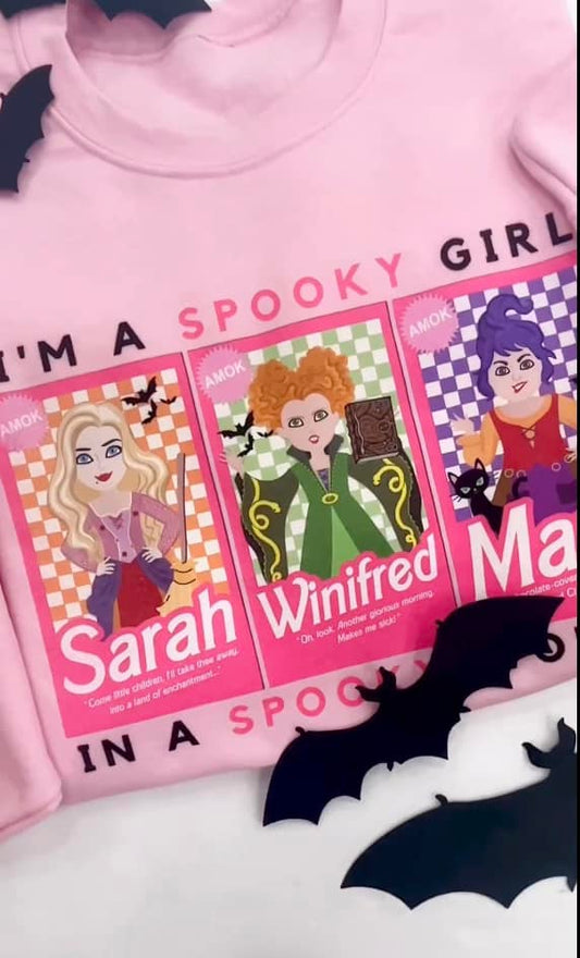 I'm a spooky girl sweatshirt