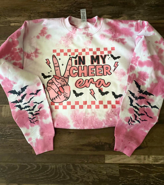 In my Cheer era sweatshirt