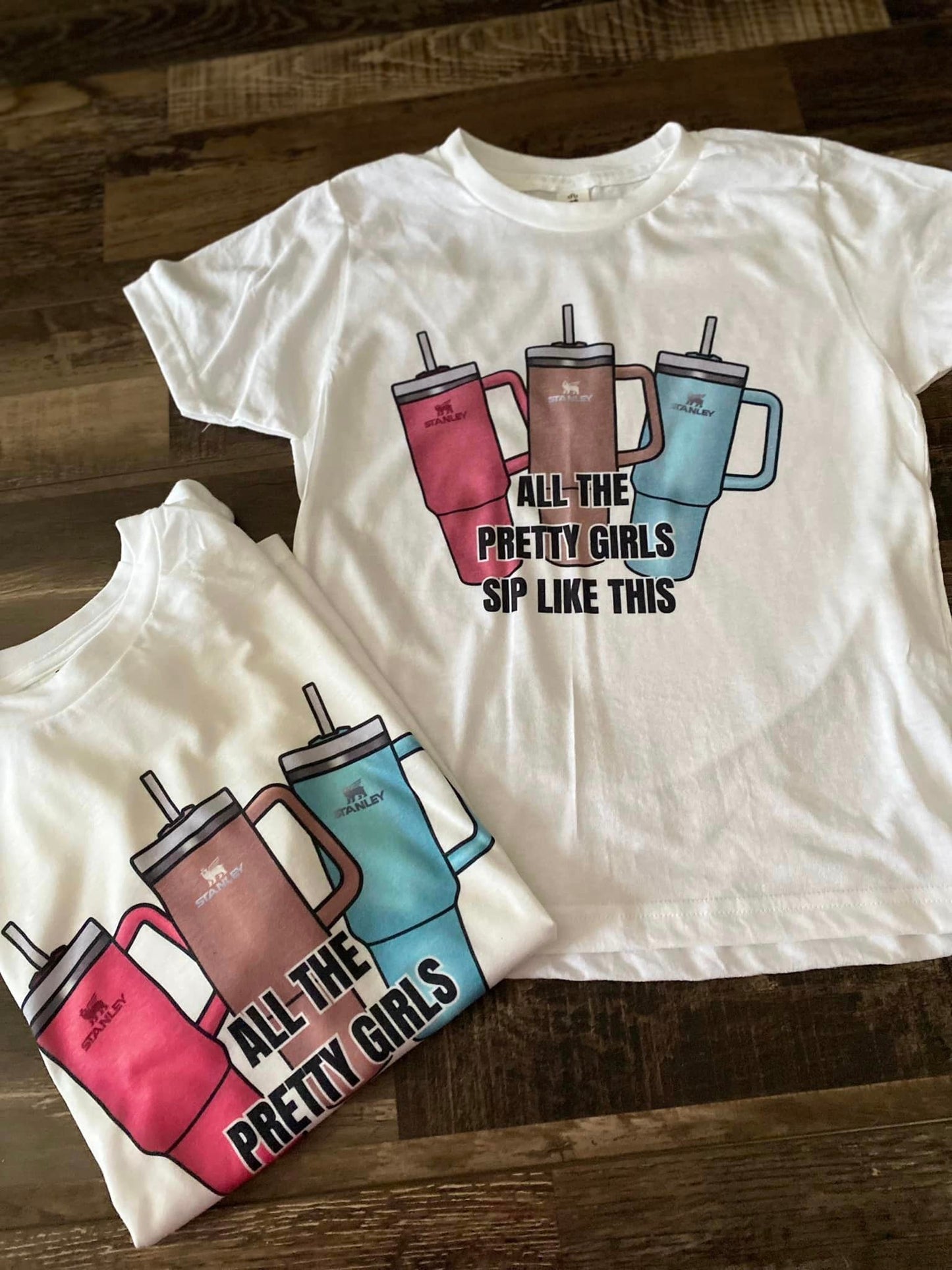 All the pretty girls sip like this tee