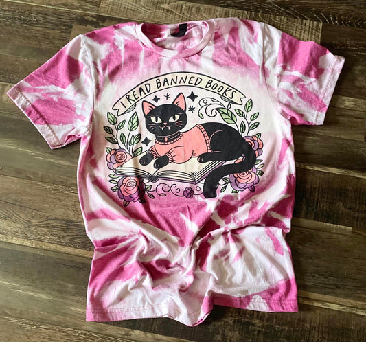 Read banned books Cat tee