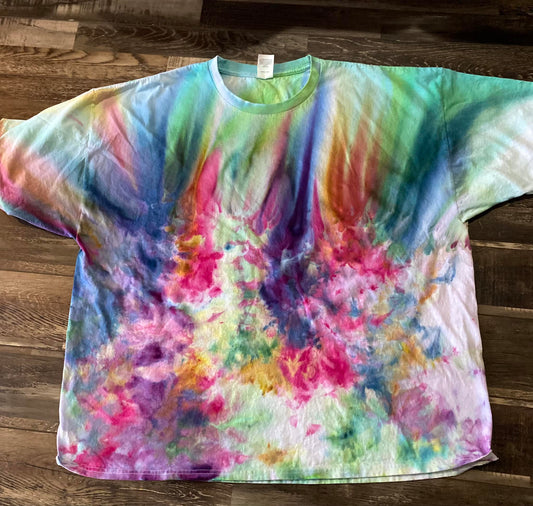Northern Lights tie dye tee