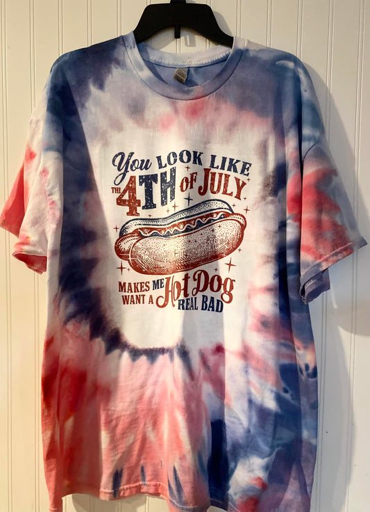 You look like the 4th of july tee
