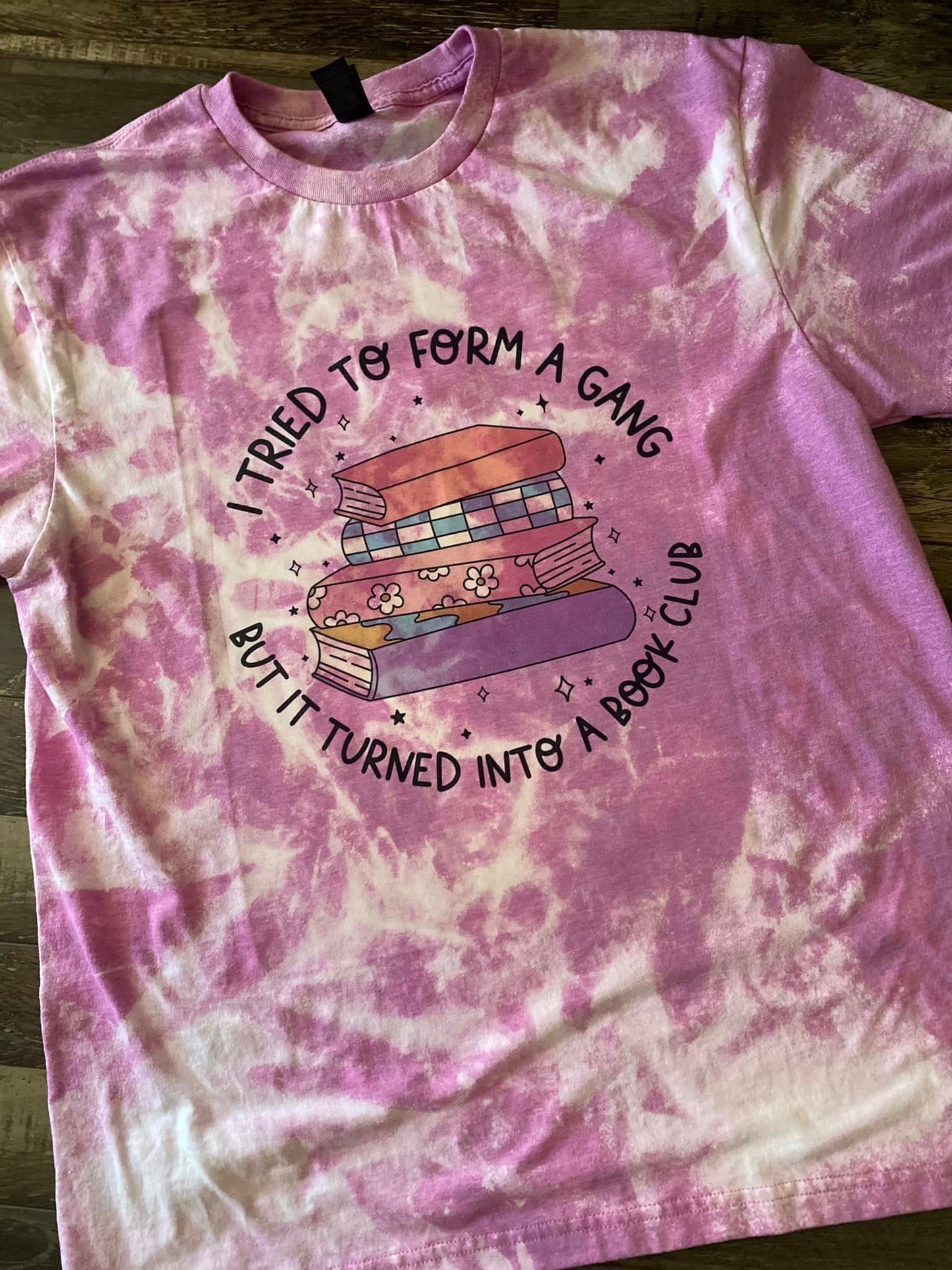 I tried to form a gang tee