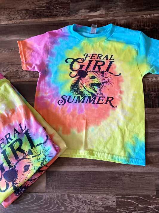Feral girl summer tee