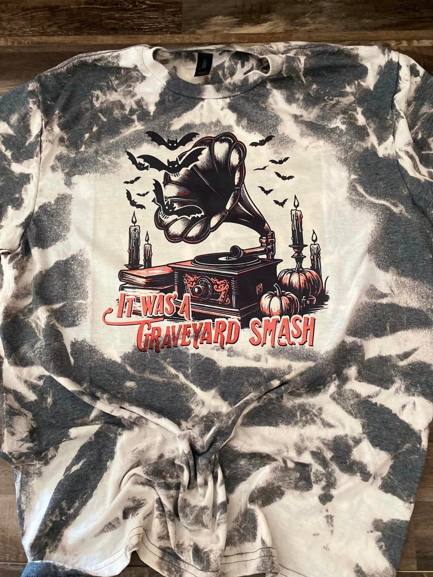 It was a graveyard smash tee