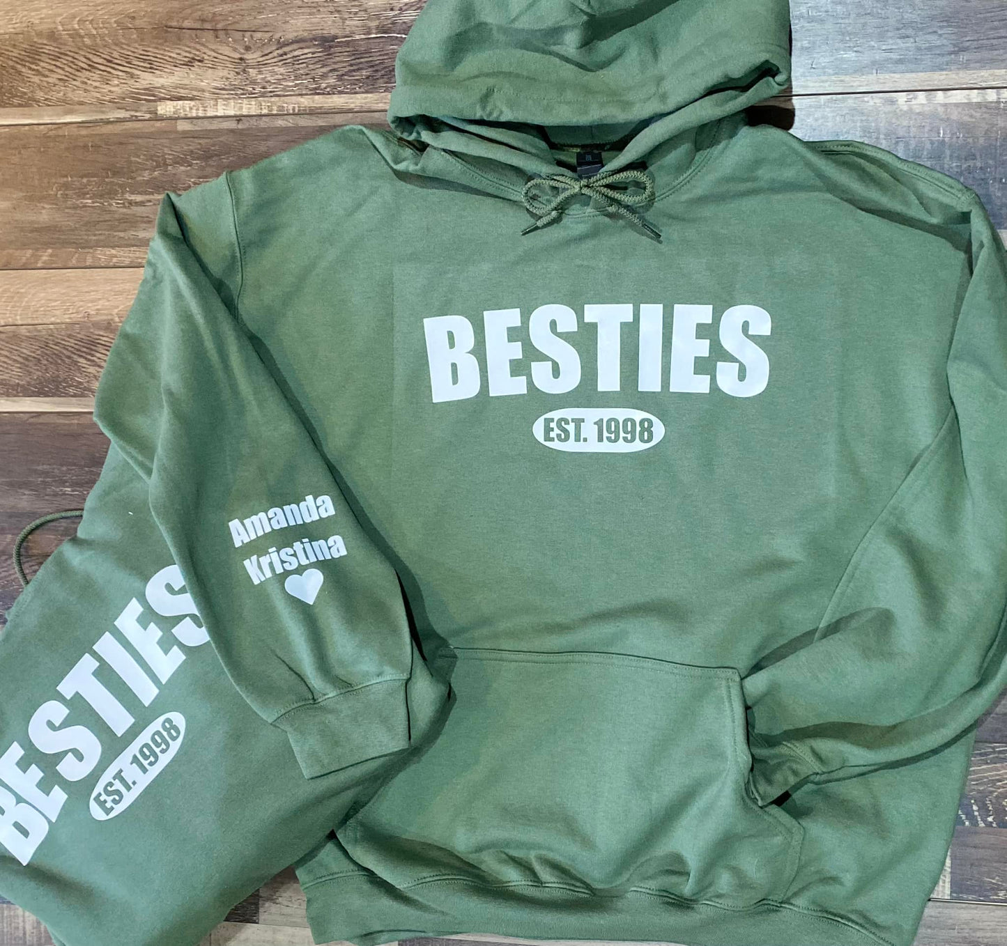 Matching Besties hoodie