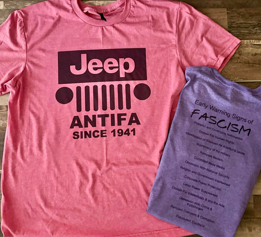 Antifa Jeep tee