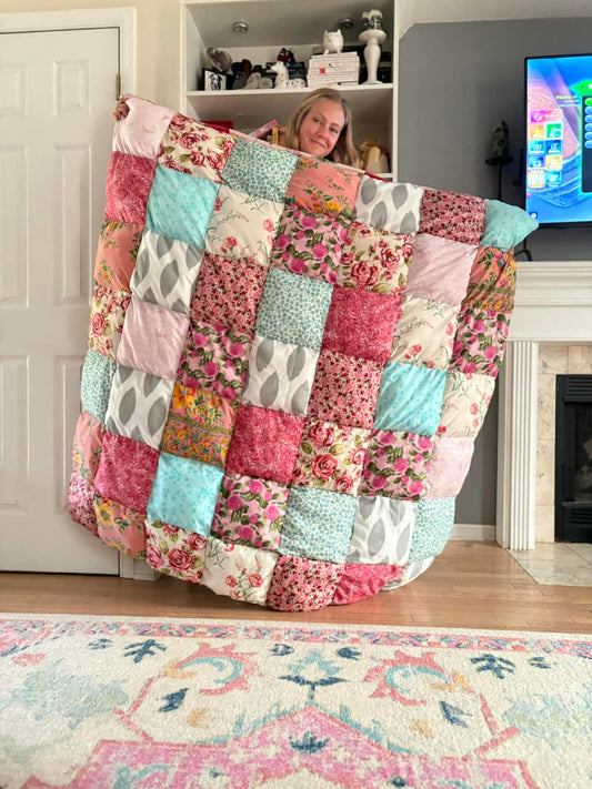 Custom Puff Quilt