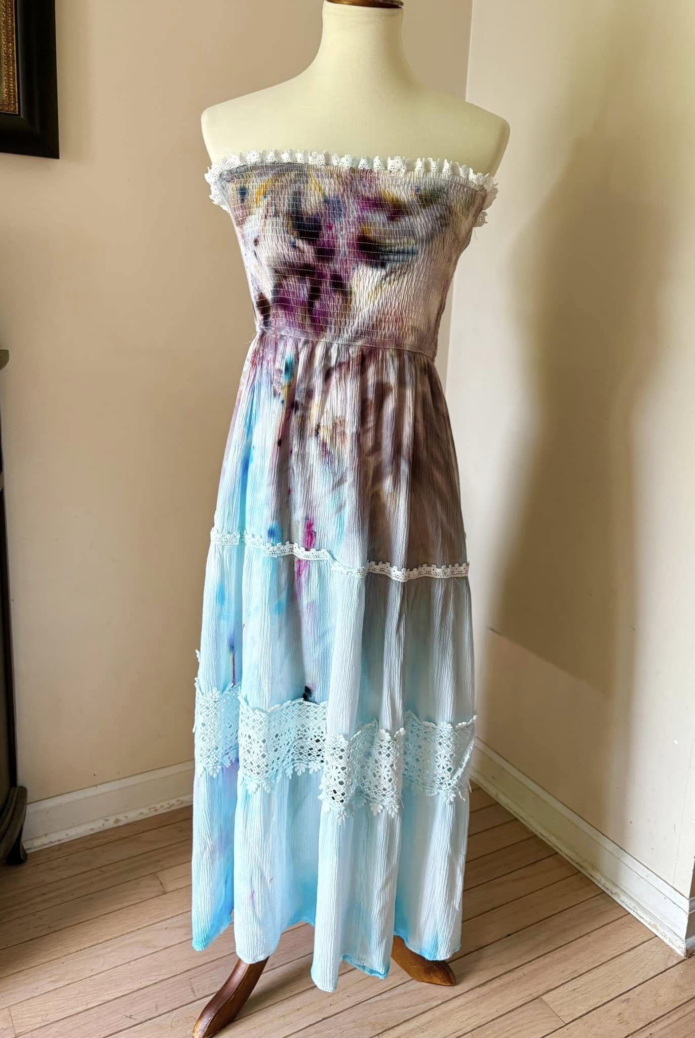 Small Tie dye Maxi dress