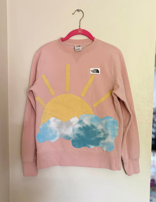Northface sunny skies sweatshirt