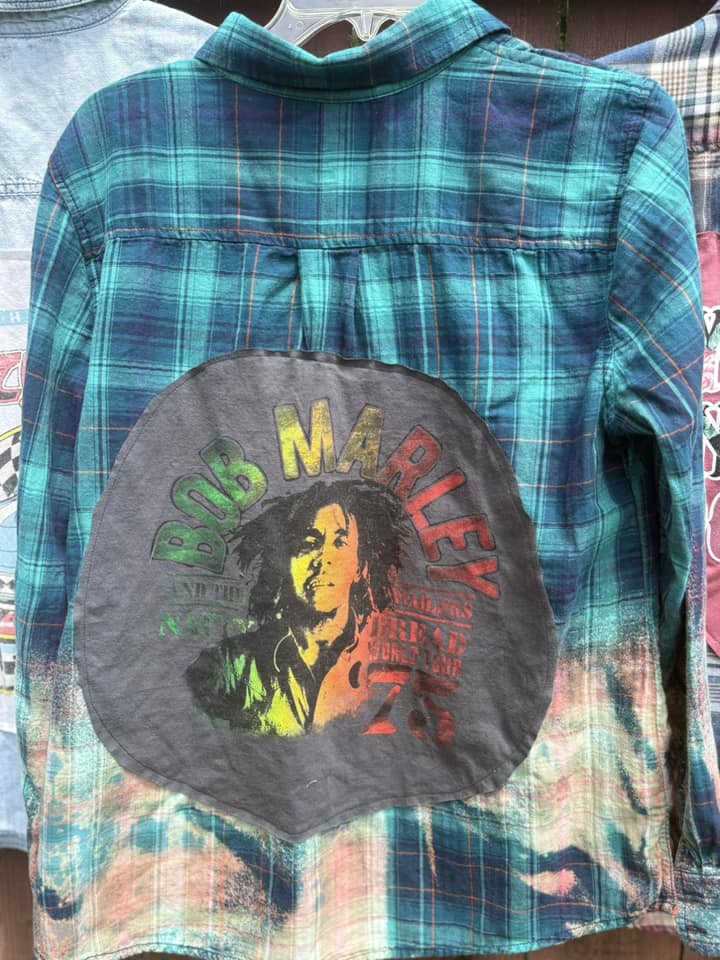 Bob Marley flannel xl