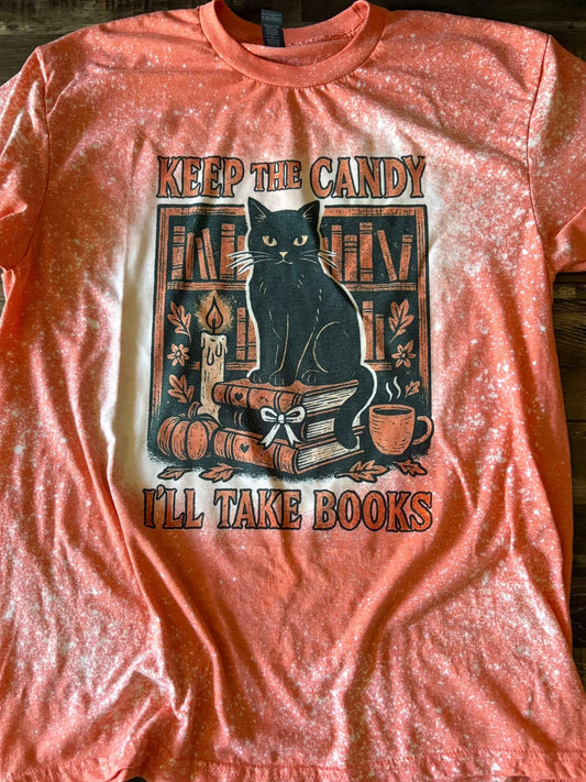 Keep the candy cat tee
