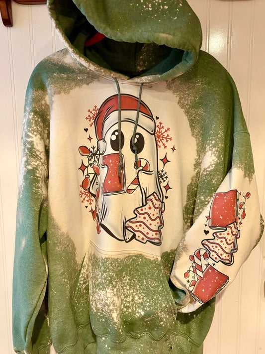 Christmas ghost hoodie