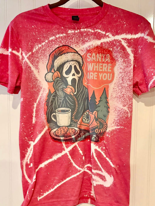 Santa scream shirt