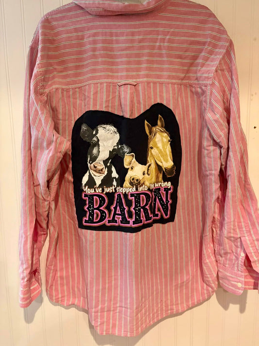 You've stepped into the wrong barn flannel xxl