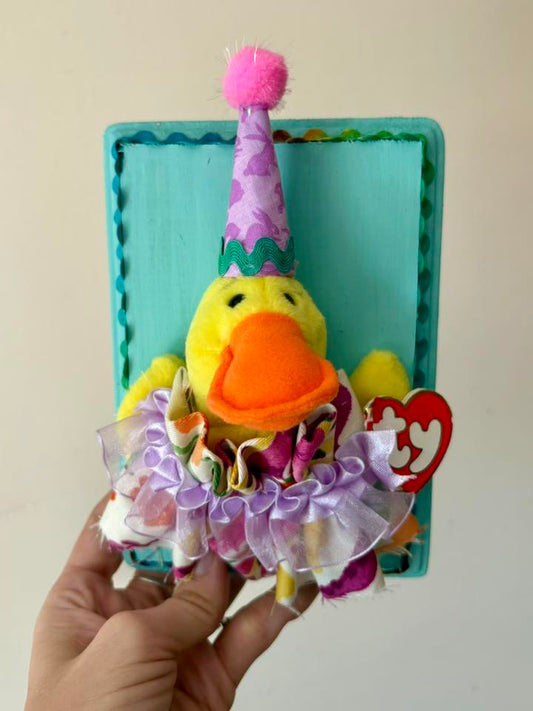 Beanie Baby Duck Taxidermy