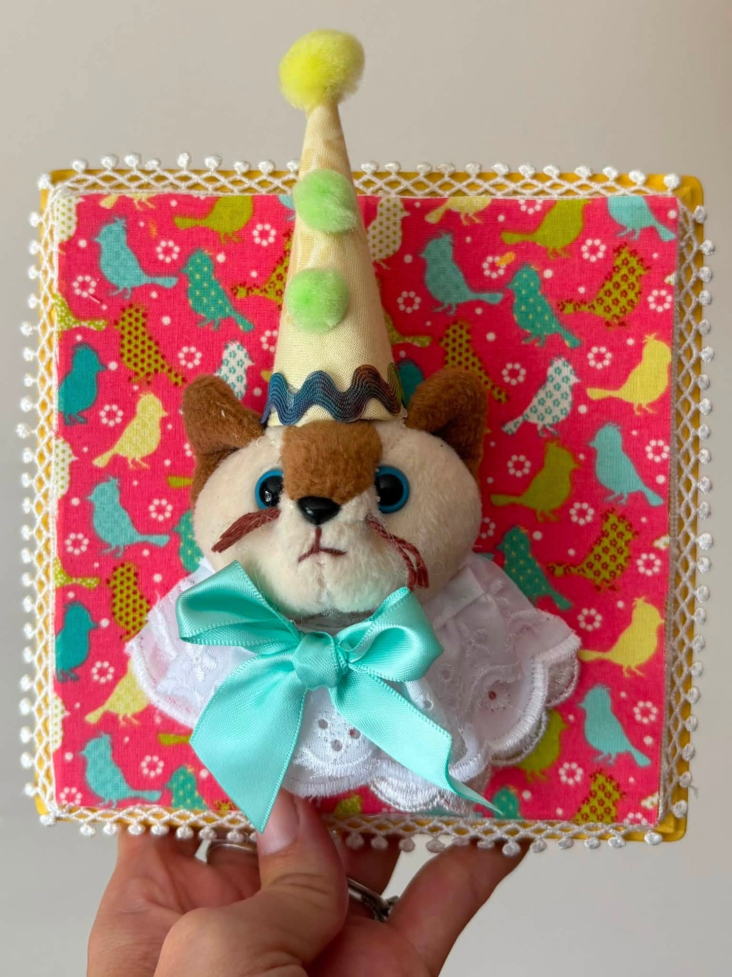 Beanie Baby cat Taxidermy
