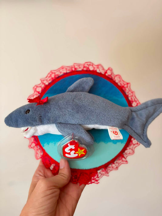 Shark Beanie baby taxidermy