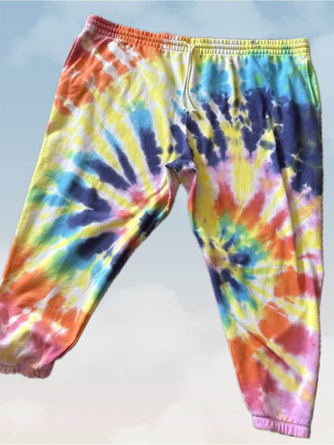 4x tie dye sweatpants