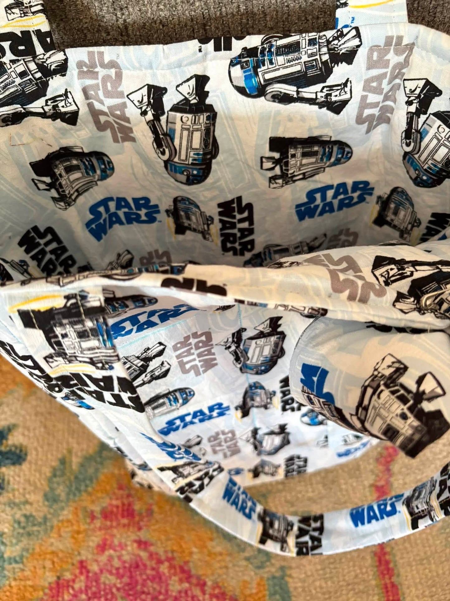 Star Wars quilted tote bag