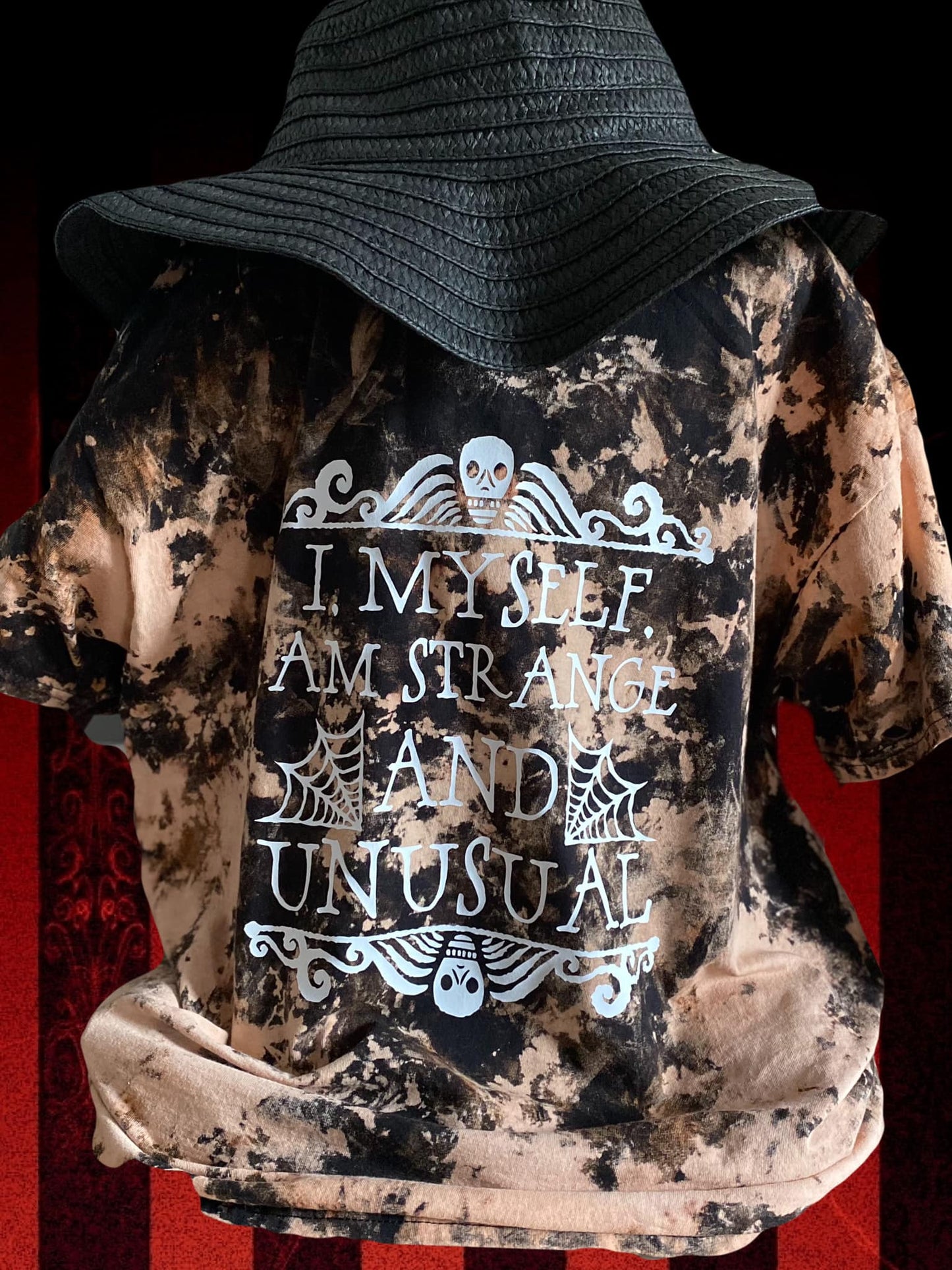 Strange and Unusual Acid Wash tee