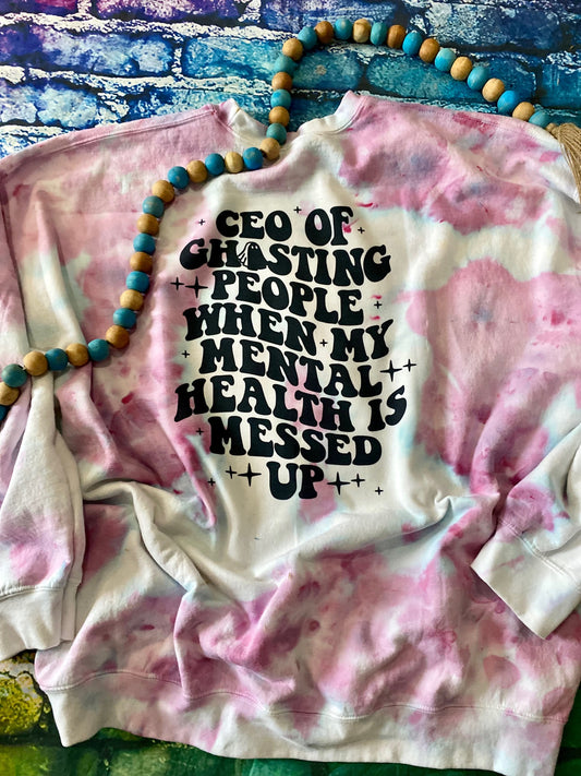 Ceo of ghosting people sweatshirt