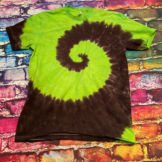 Minecraft inspired colors swirl Tie dye shirt