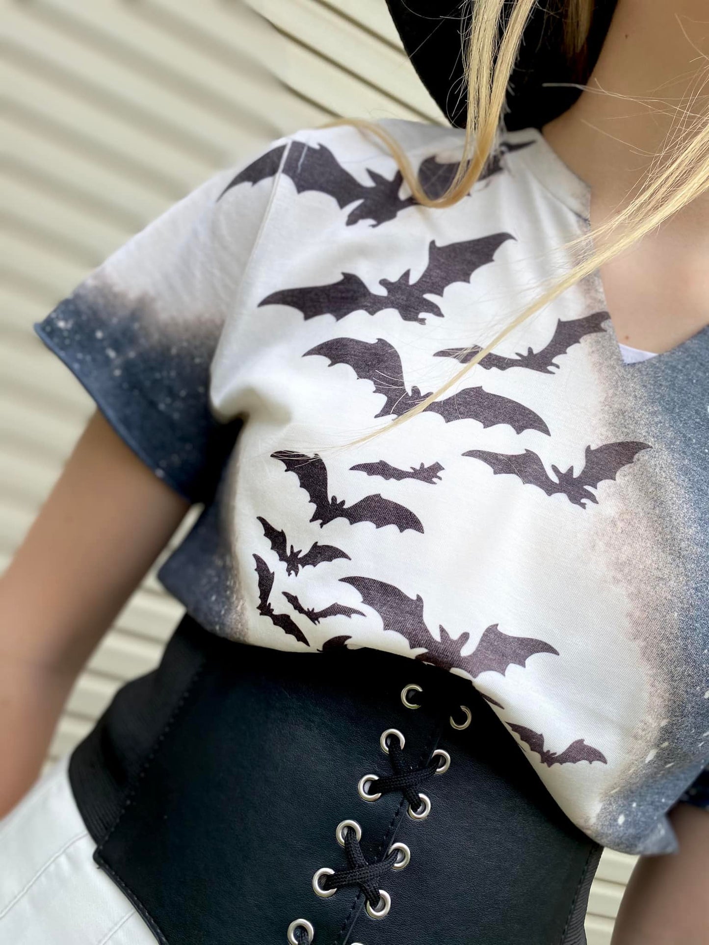 Batty Bleach tee