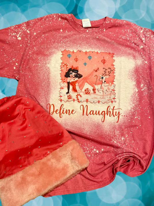 Define Naughty tee