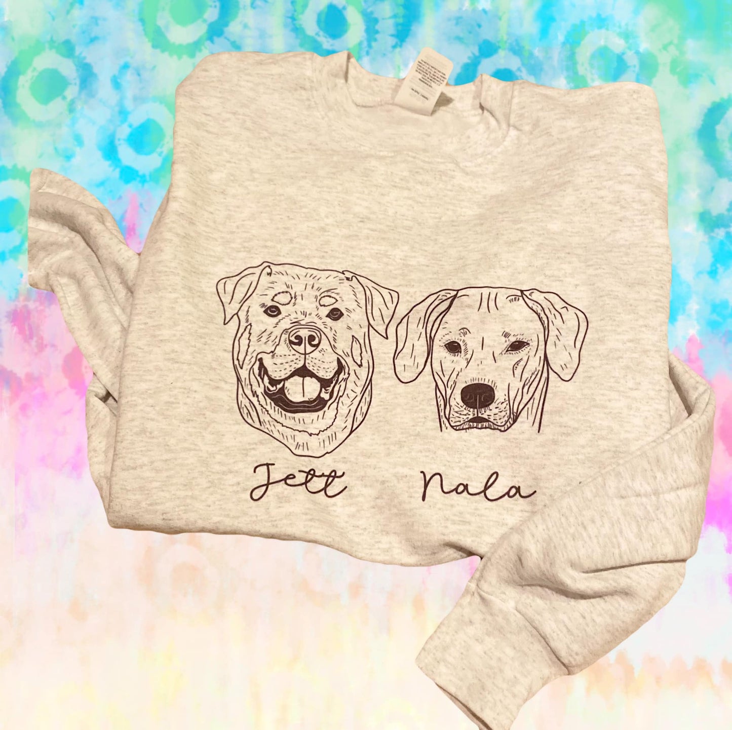 Custom pet name shirt