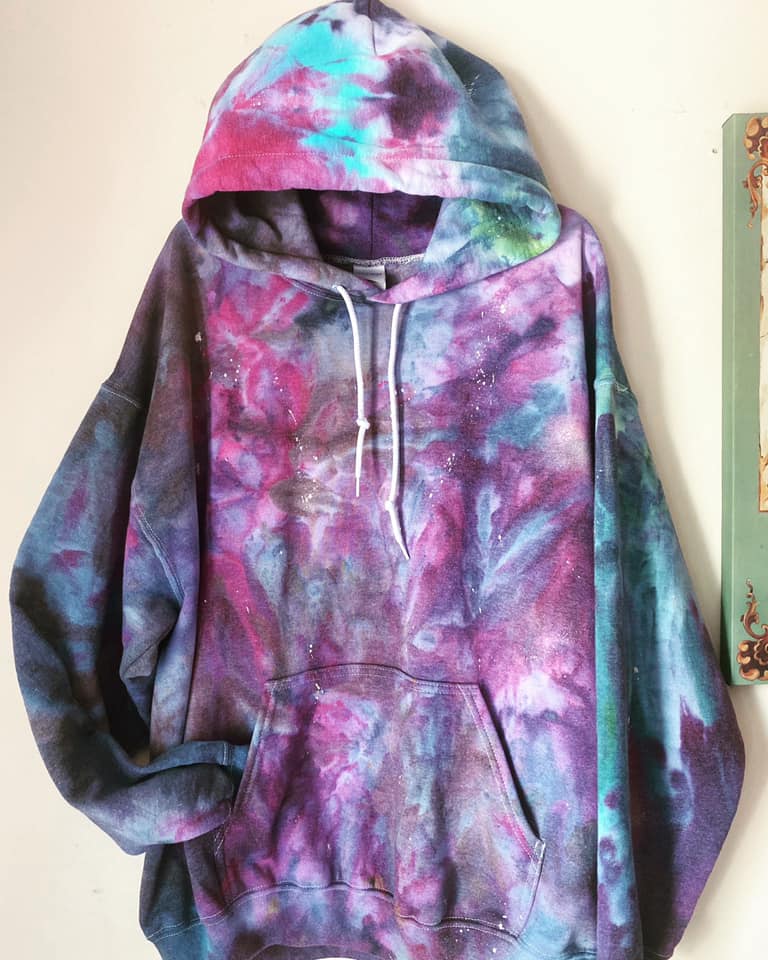 Tie Dye Galaxy Hoodie