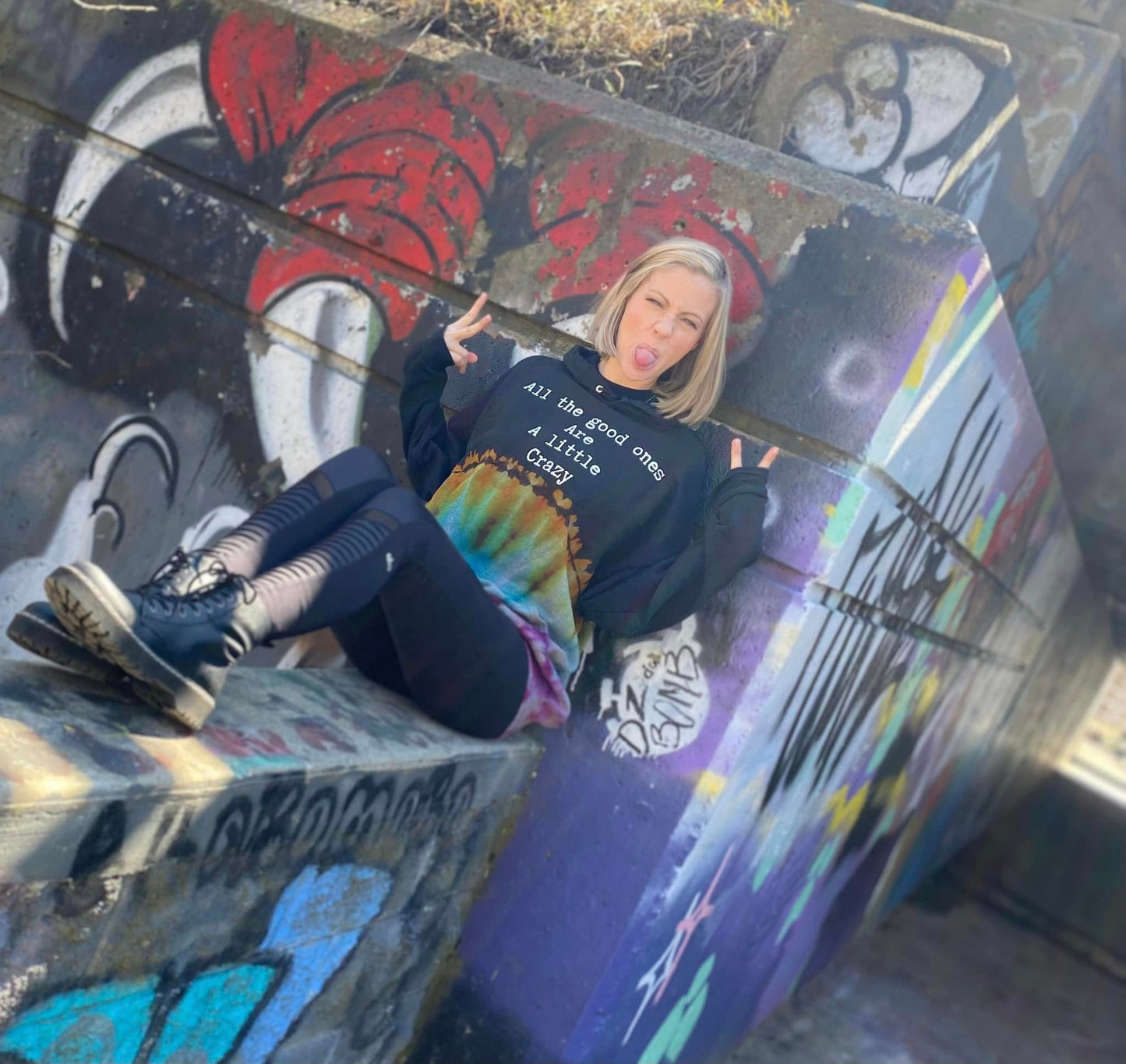 All the good ones are a little crazy hoodie