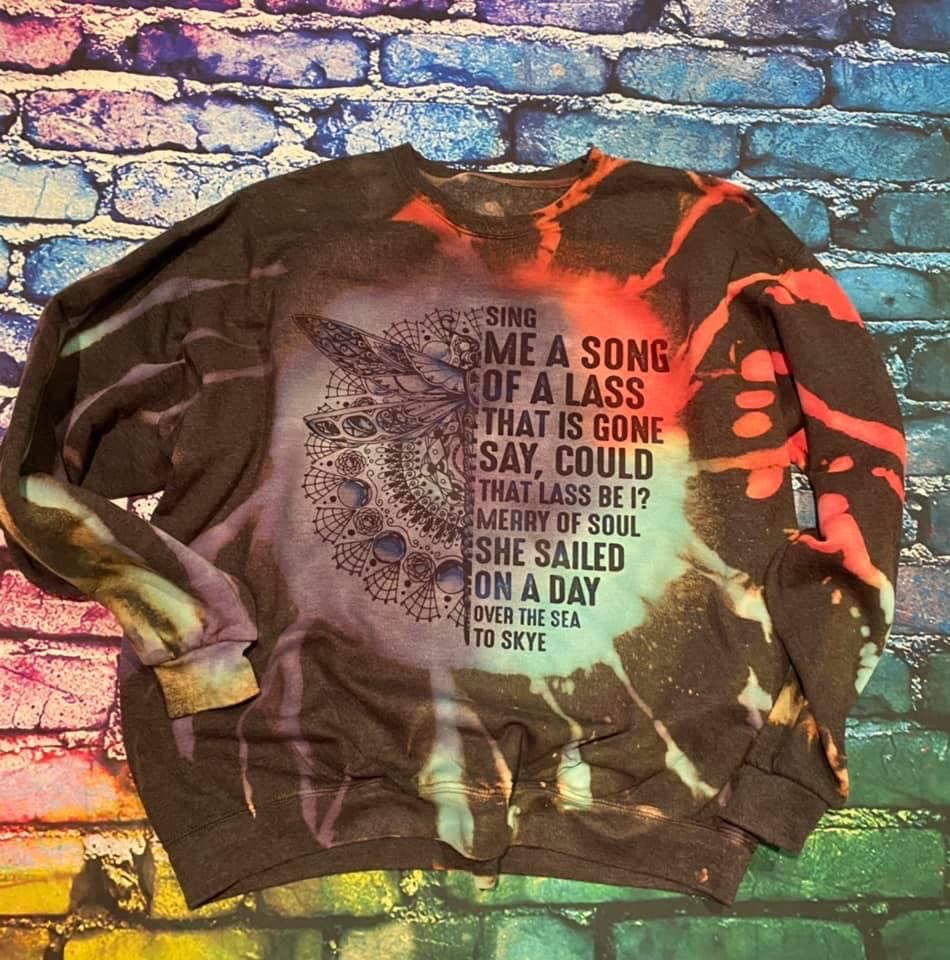 Sing me a song of lass sweatshirt