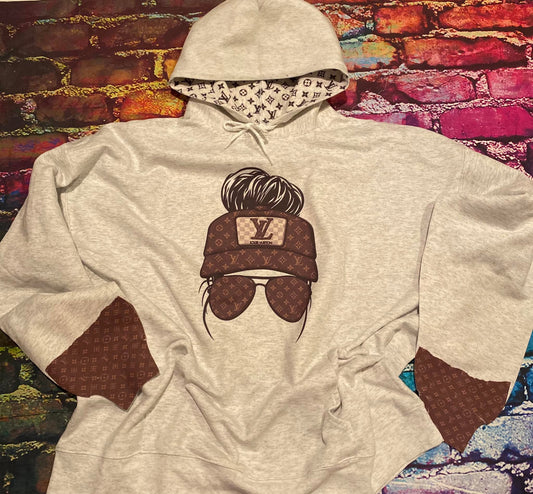 Louis Messy Bun Hoodie