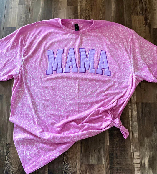 Lavender Mama puff tee