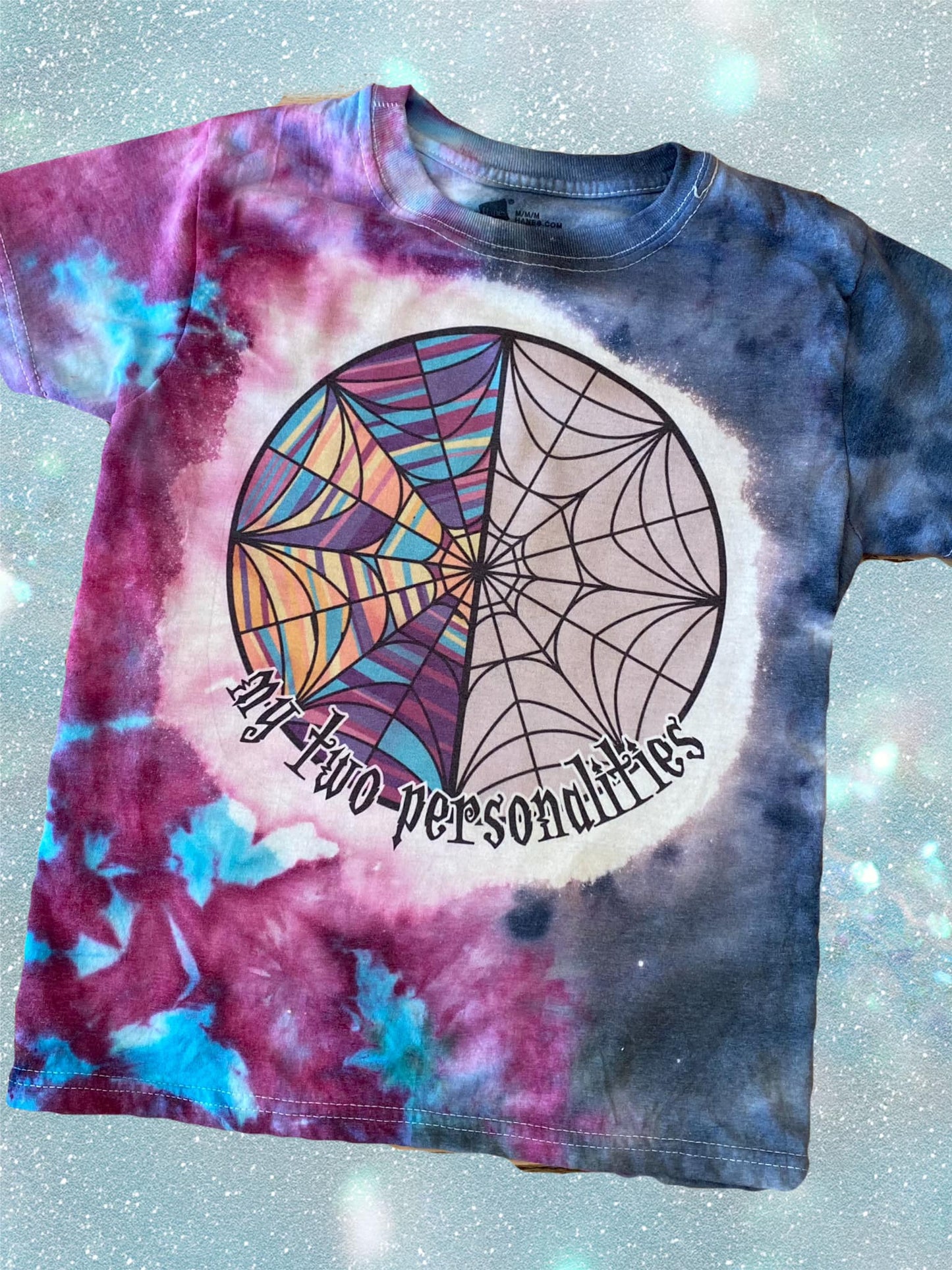 My two personalities tie dye tee