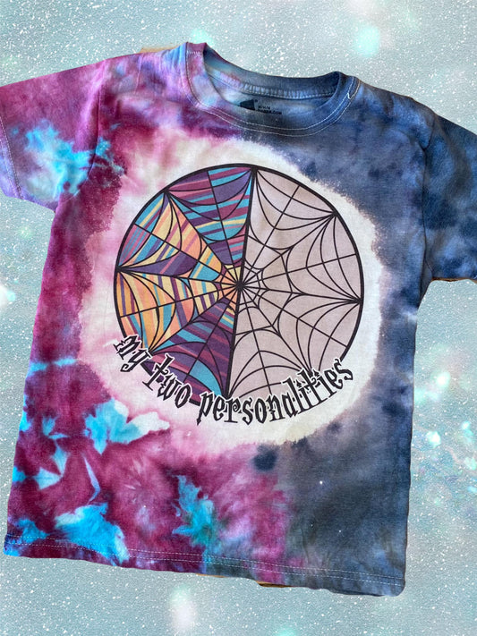 My two personalities tie dye tee