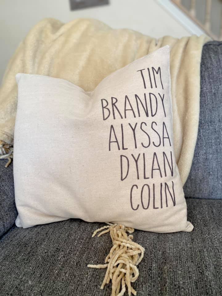 Custom name Pillowcases