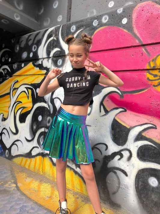 Metallic magic skirt