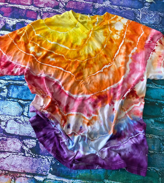 Sunset Geode tee