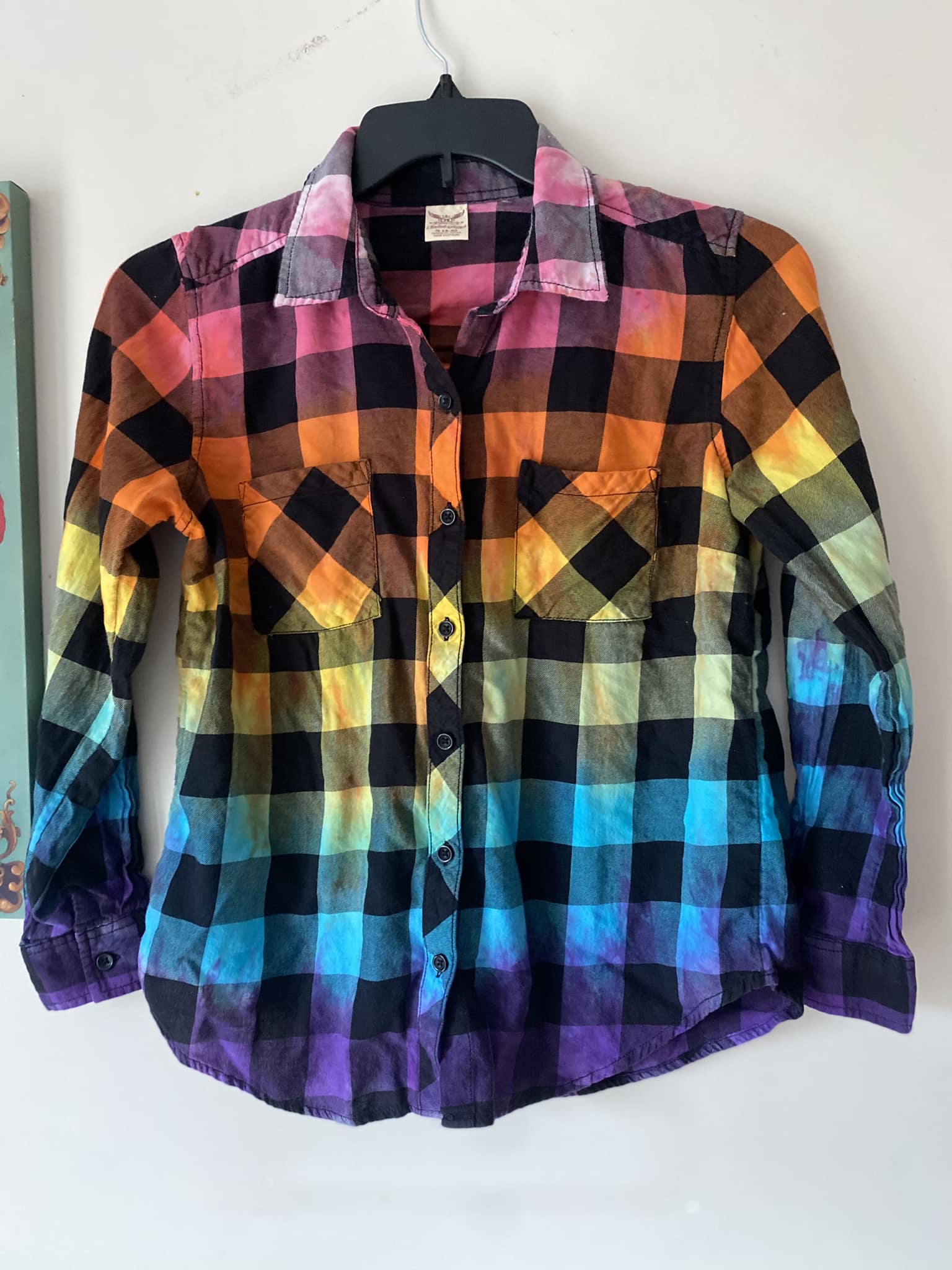 Tie Dye Flannel – LadybugTutus Tie Dye Flannel – LadybugTutus
