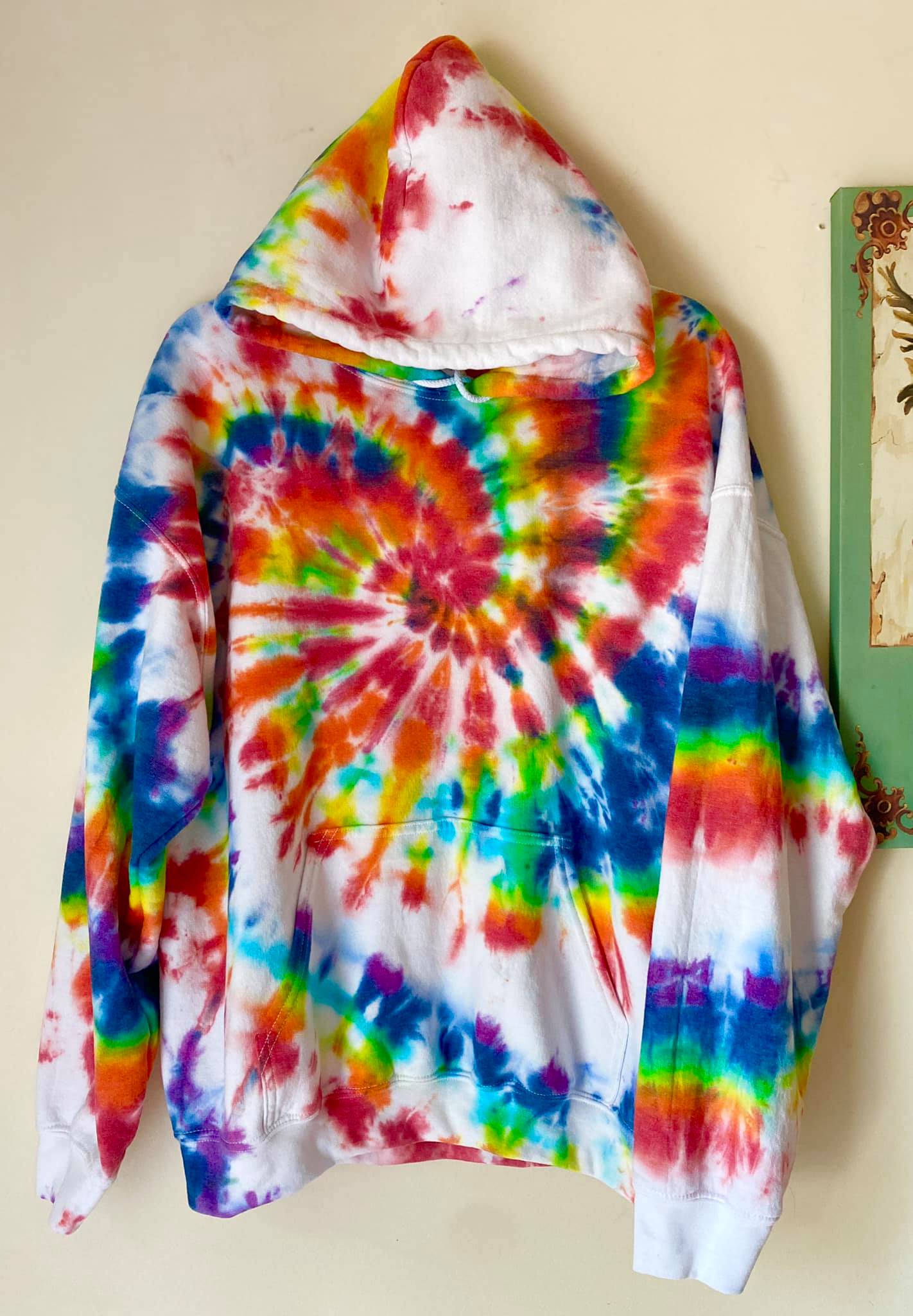 White Rainbow Hoodie