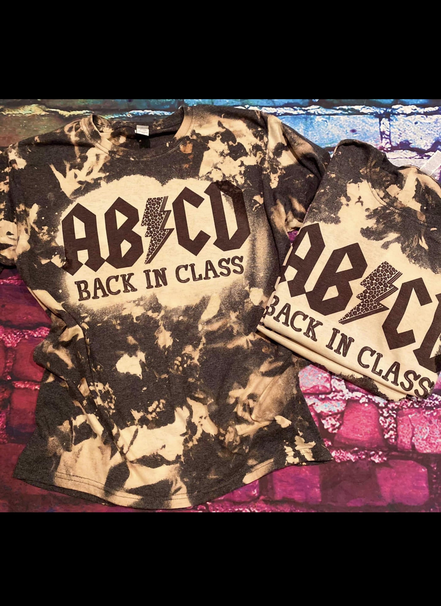 ABCD back in class tee