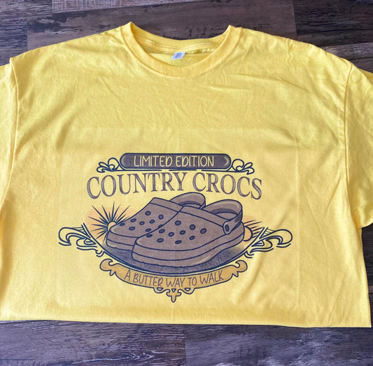 Country Crocs tee