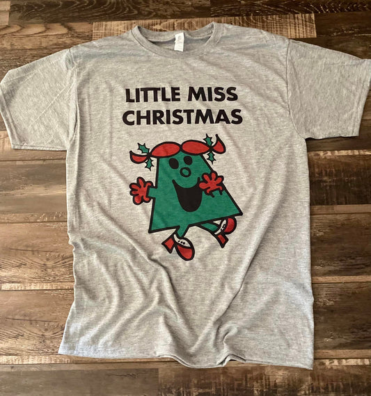 Little Miss Christmas tee