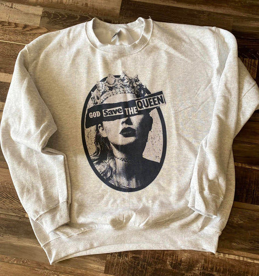 God save the queen sweatshirt